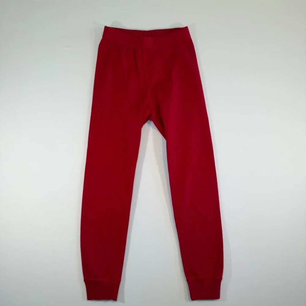 Kids HANNA ANDERSSON Red Cotton 2 Pc Pajama PJ Set Red Sz 5 (110)
